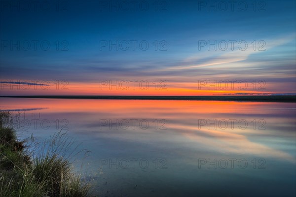 Buir Lake in the morning light. Dornod Province