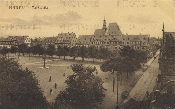 Market place of Hanau