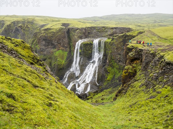 Fagrifoss waterfall on the Geirlandsa river