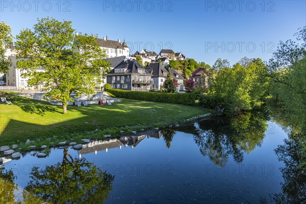 The Ruhr River in Arnsberg