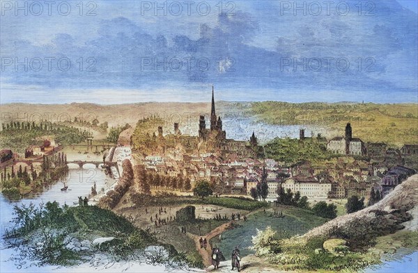 View of Rouen