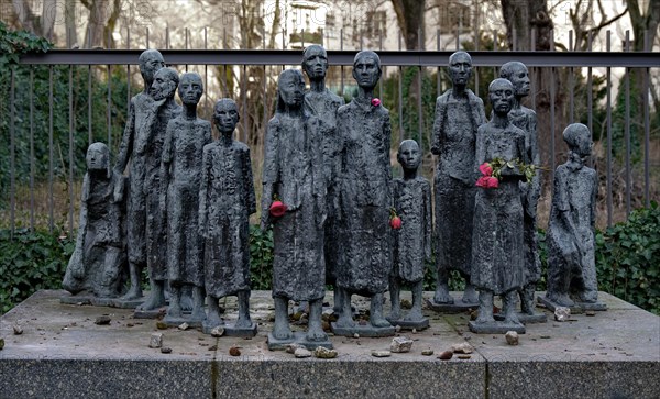 Memorial on the site of the former Jewish old peoples home