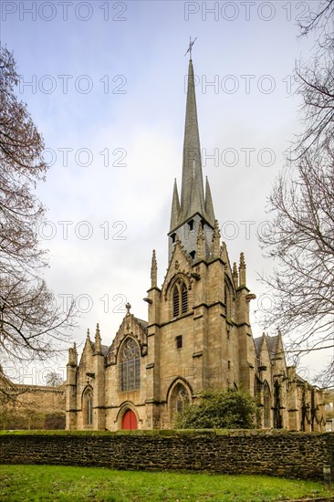 Gothic church Eglise Saint-Sulpice