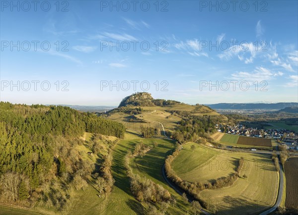 The volcanic cone Hohentwiel