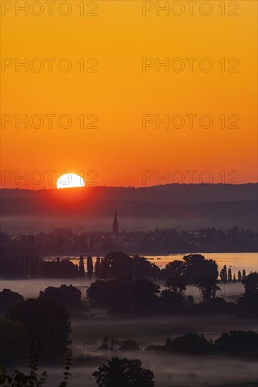 Sunrise on Lake Constance