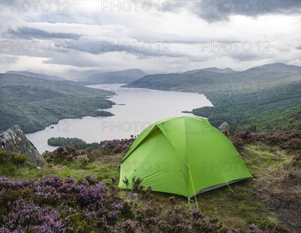 Green Tent on Ben Aan