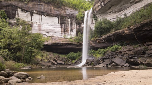 Kaeng Kalau Waterfall in Phu Chong Na Yoi National Park