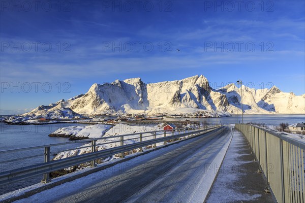 Bridge over fjord