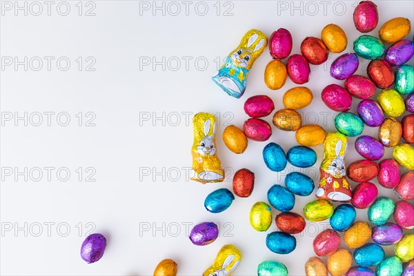 Colourful Easter candy