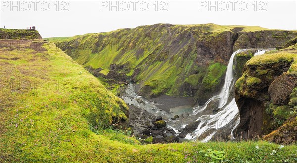 Fagrifoss waterfall on the Geirlandsa river