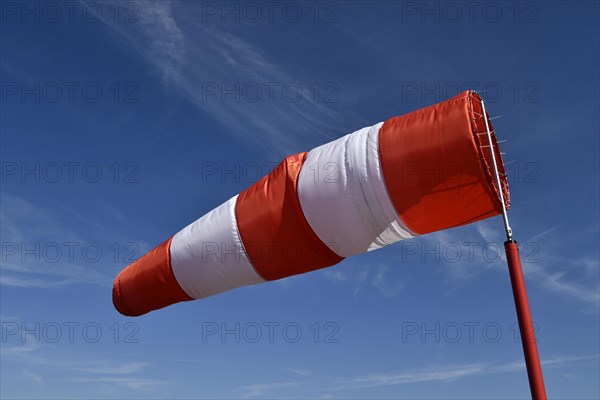 Wind vane during storm