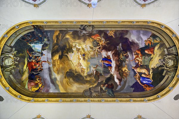 Ceiling fresco