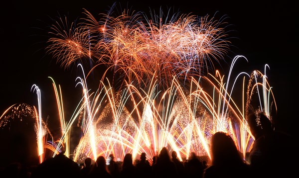 The International Fireworks Competition in Herrenhaeuser Gardens