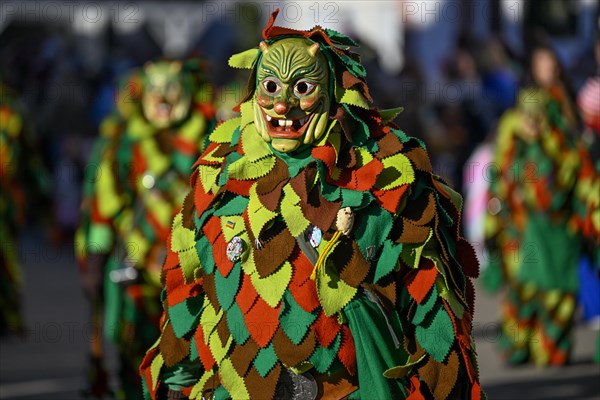 Narrenzunft Friburger Schlossberggeister at the Great Carnival Parade