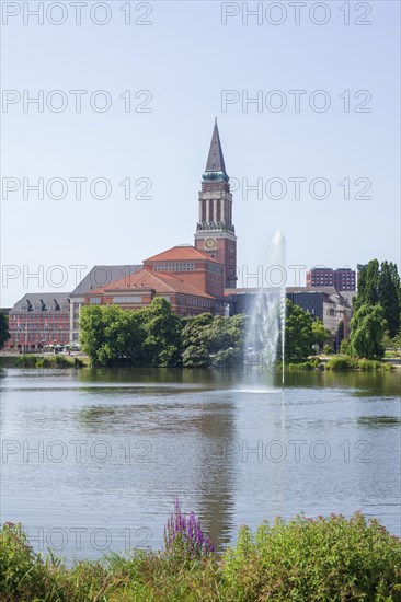 Little Kiel with town hall