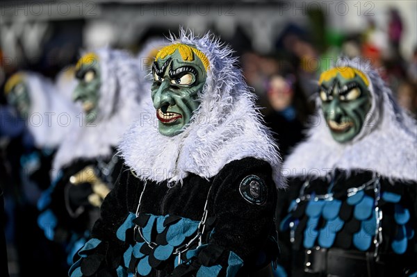 Narrenzunft Stangenbachgeister from Oberkirch-Zusenhofen at the Great Carnival Parade