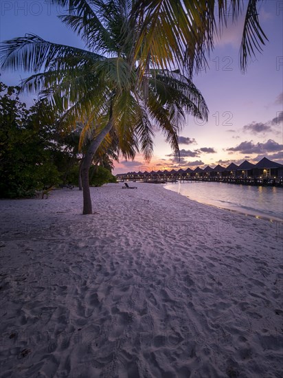 Holiday island in the Maldives