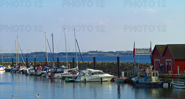 Weisse Wiek fishing harbour in Boltenhagen Tarnewitz