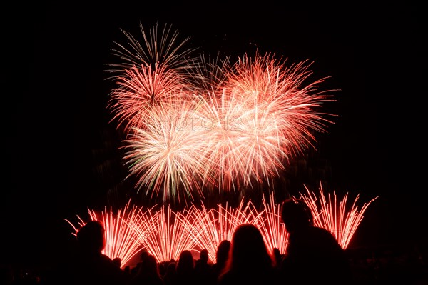 The International Fireworks Competition in Herrenhaeuser Gardens