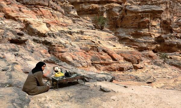 Ascent to the monastery of Ad-Deir