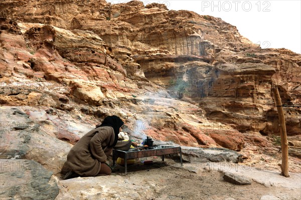 Ascent to the monastery of Ad-Deir