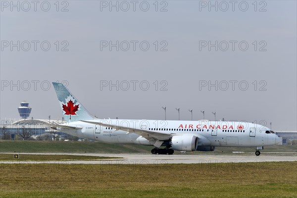 Air Canada with tower