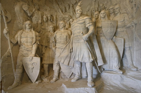 The League of Lezha in the Skanderbeg Museum of the Fortress of Kruja or Kruje