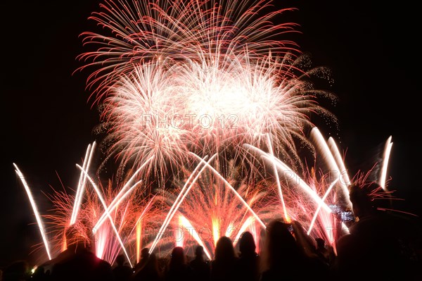 The International Fireworks Competition in Herrenhaeuser Gardens