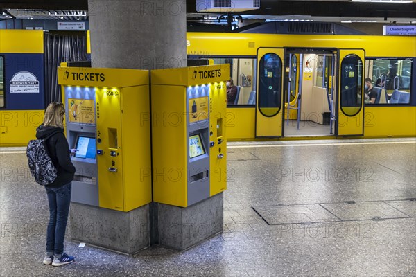 Ticket machine of Stuttgarter Strassenbahn AG