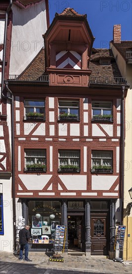 Historic half-timbered house