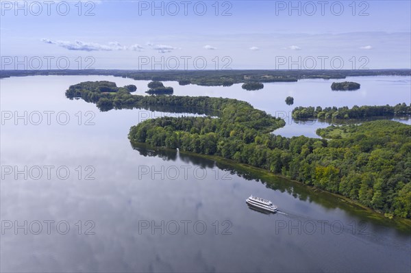 Aerial view over Princes Island