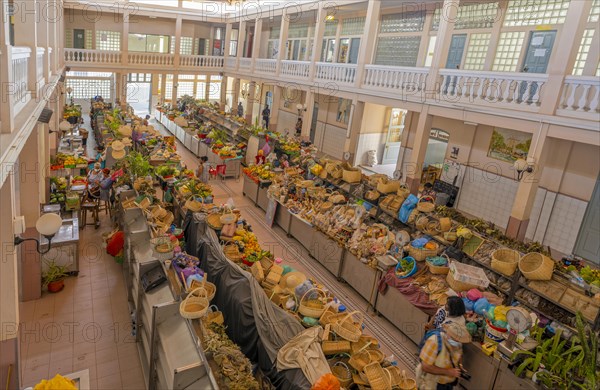 Indoor Market Mindelo on Sao Vicente Island Cape Verde