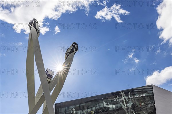 Porscheplatz with Porsche Museum