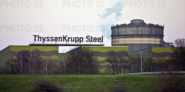 Hot strip slitting line WSA of ThyssenKrupp Steel in Beeckerwerth