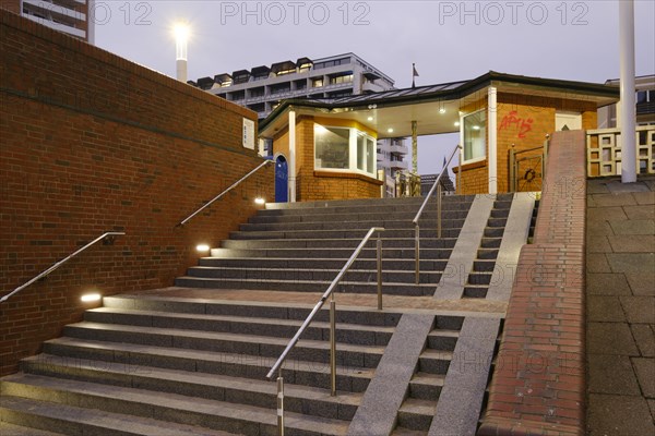 Illuminated stairs