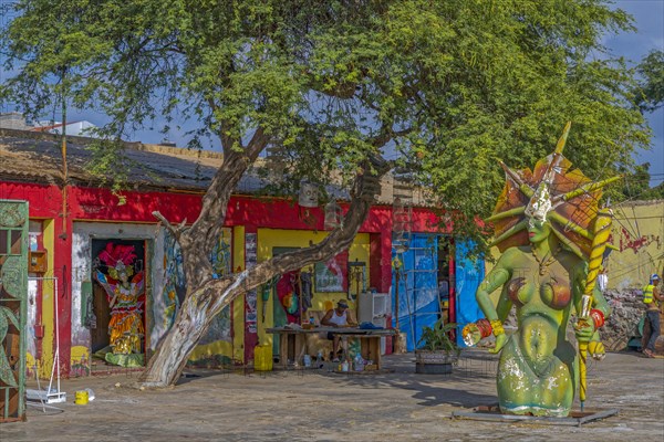 Carnival Artists' Meeting Mindelo on Sao Vicente Island Cape Verde