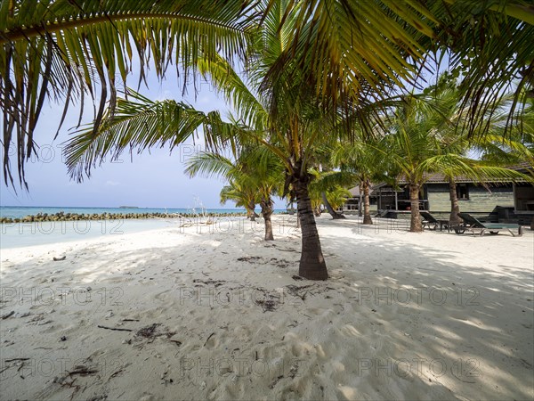 Holiday island in the Maldives