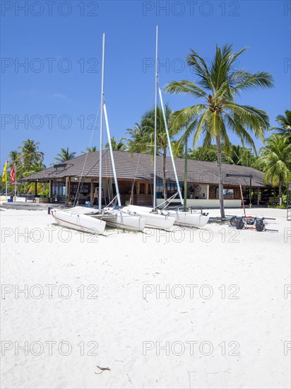 Holiday island in the Maldives