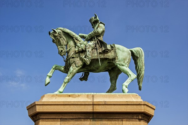 Equestrian statue of Napoleon at Cherbourg