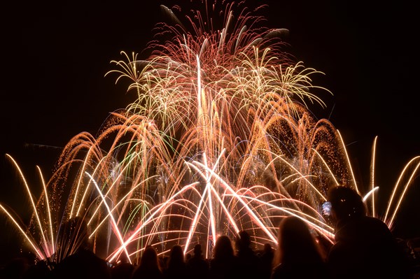 The International Fireworks Competition in Herrenhaeuser Gardens