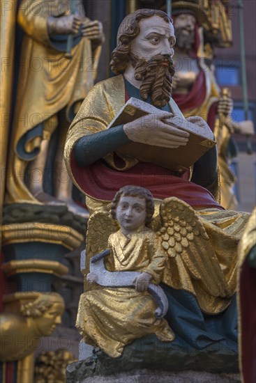 Figure at the Beautiful Fountain: Matthew