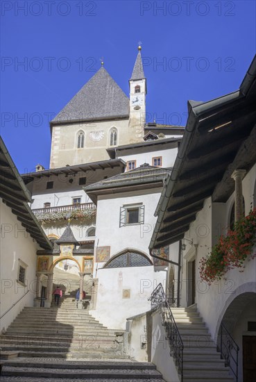 Staircase to the hermitage and place of pilgrimage