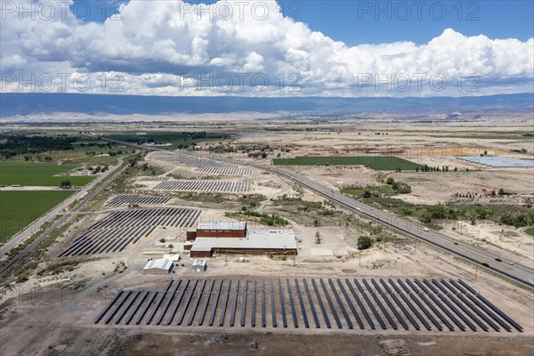 10 megawatt solar farm in rural western Colorado