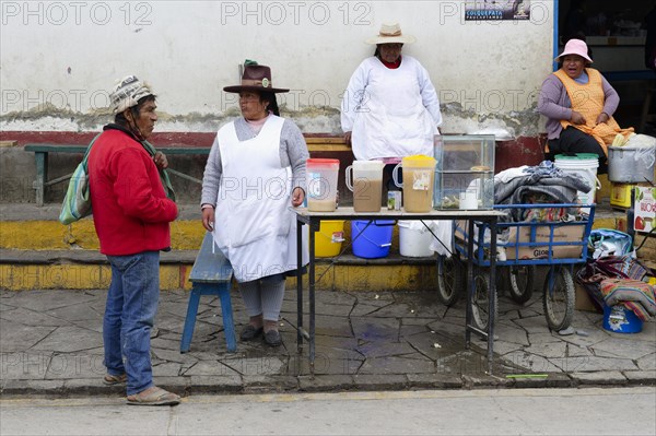 Typical street market