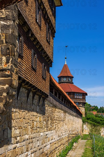 Hochwacht and Dicker Turm as part of Esslingen Castle