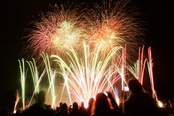 The International Fireworks Competition in Herrenhaeuser Gardens