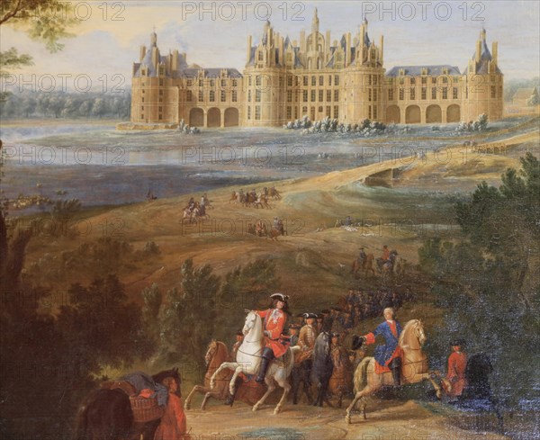 Painting Chambord Castle on the Loire