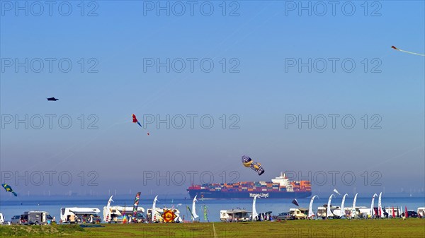 Kite festival in Otterndorf on the Elbe