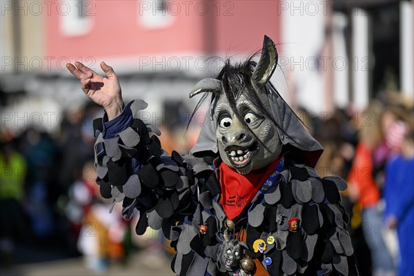Fools Guild Keltereck-Esel from Wilferdingen at the Great Carnival Parade
