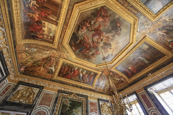 Ceiling painting Salle des Gardes de la Reine